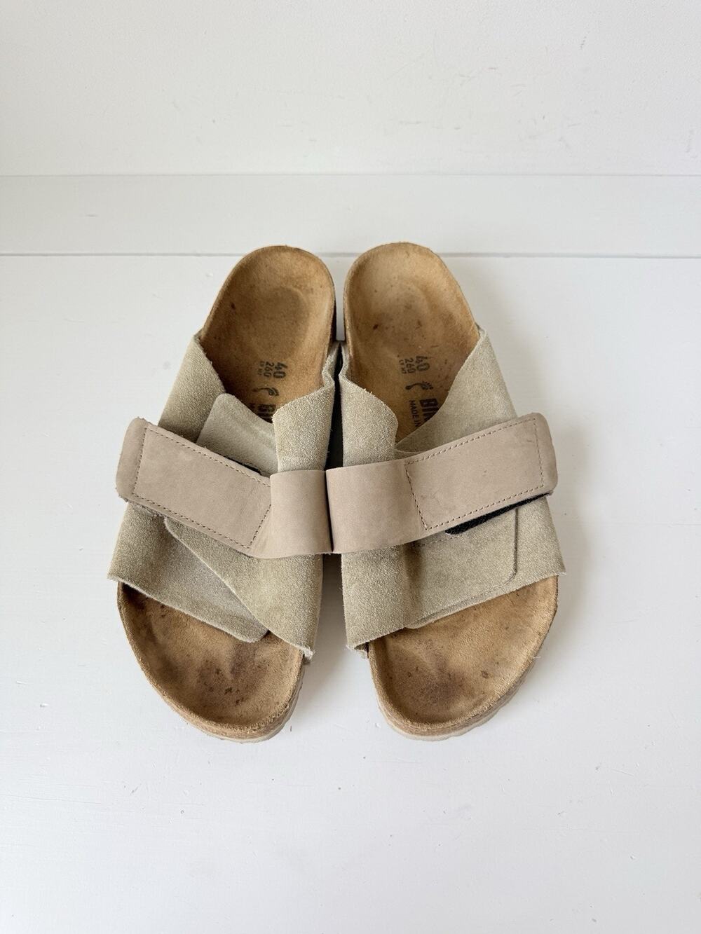 Birkenstock Kyoto 1020737 size 8.5 US 40 EU Taupe